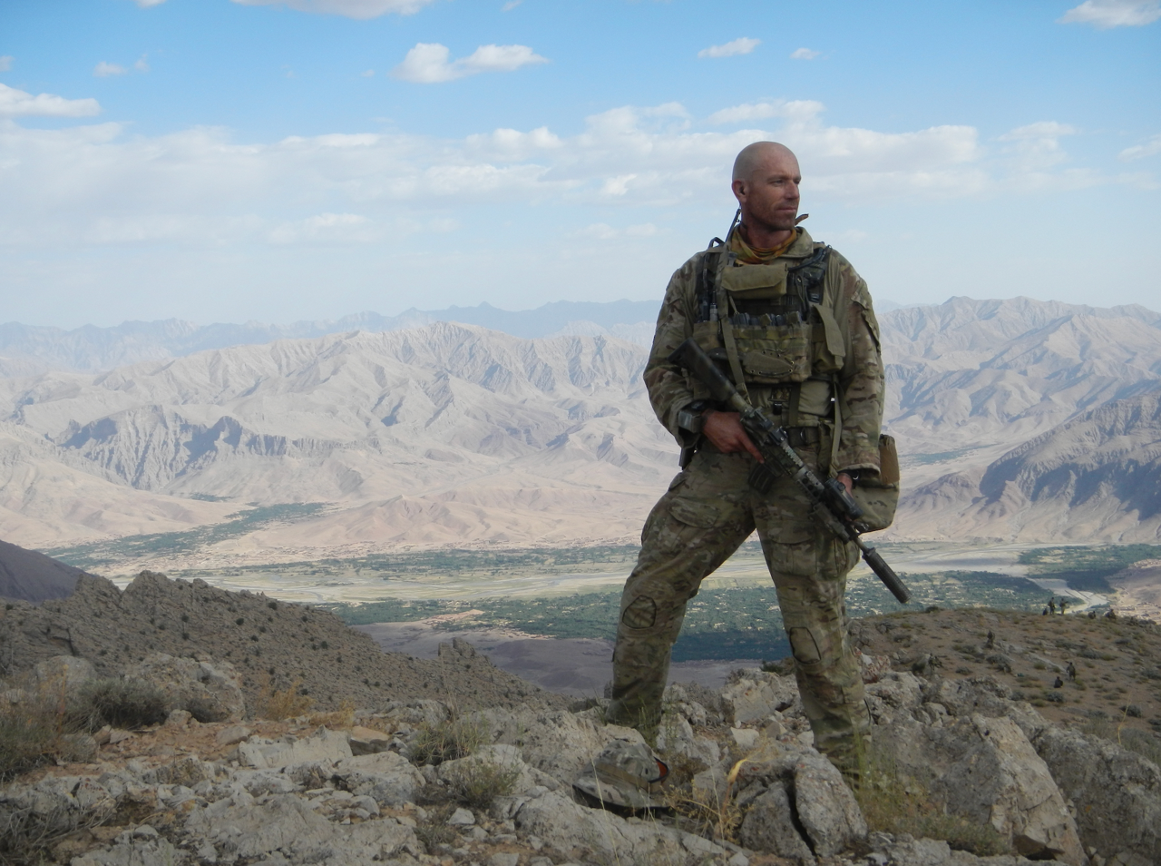 Portrait of Horse Hudson, Australian SAS veteran